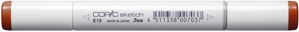 Copic marker sketch 21075121 e19 - redwood - Copic-21075121-4511338007037