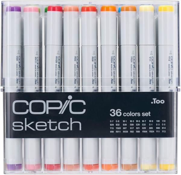 Copic marker sketch 21075158 set, 36 stück - Copic-21075158-4511338063156