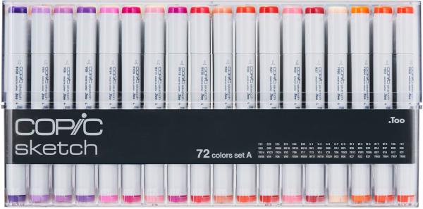 Copic marker sketch 21075160 set a, 72 stück - Copic-21075160-4511338063163
