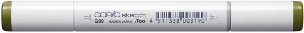 Copic marker sketch 2107548 g99 - olive - Copic-2107548-4511338003190