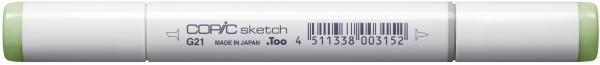 Copic marker sketch 2107563 g21 - lime green - Copic-2107563-4511338003152