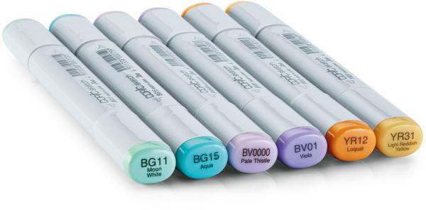 Copic marker sketch 21075667 set pale pastels, 6 stück - Copic-21075667-4511338052686-02.jpg
