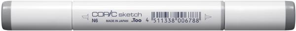 Copic marker sketch 2107592 n-6 - neutral grey no.6 - Copic-2107592-4511338006788