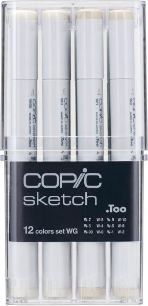 Copic marker sketch 21075954 grau-set wg, 12 stück - Copic-21075954-4511338063132