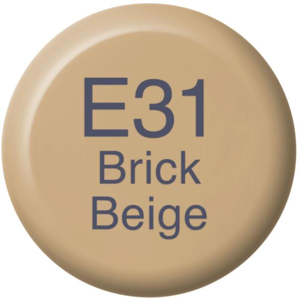 Copic ink refill 21076123 e31 - brick beige - Copic-21076123-4511338056790