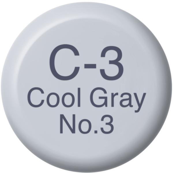 Copic ink refill 2107613 c-3 - cool grey no.3 - Copic-2107613-4511338055359