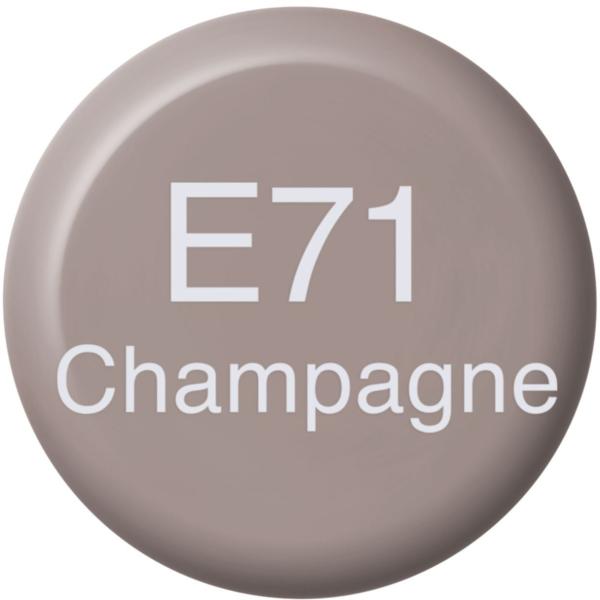 Copic ink refill 21076247 e71 - champagne - Copic-21076247-4511338056998