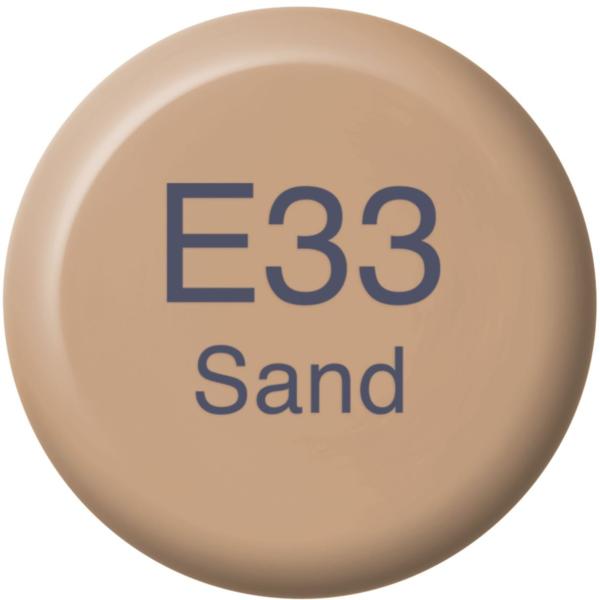 Copic ink refill 2107653 e33 - sand - Copic-2107653-4511338056806
