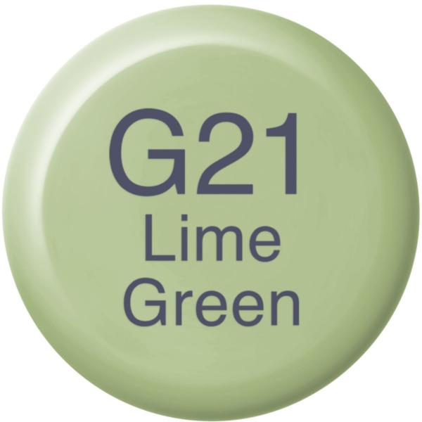 Copic ink refill 2107663 g21 - lime green - Copic-2107663-4511338057254