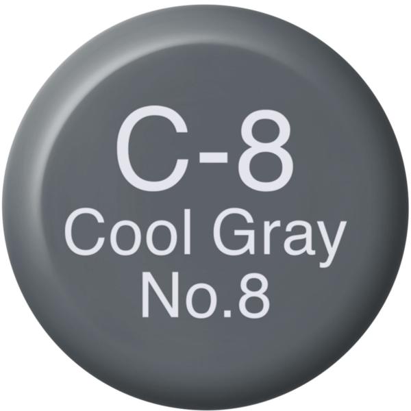 Copic ink refill 2107684 c-8 - cool grey no.8 - Copic-2107684-4511338055403
