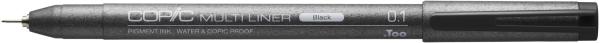 Copic multiliner 0.1mm 2207502 black - Copic-2207502-4511338010181