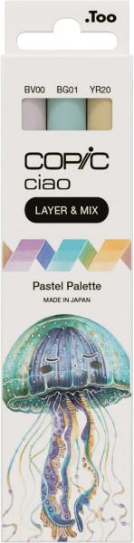 Copic marker ciao 220750301 pastel palette 3 stück - Copic-220750301-4013695266725