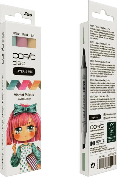 Copic marker ciao 220750307 vibrant palette 3 stück - Copic-220750307-4013695266787-02.jpg