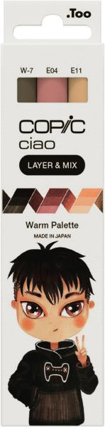 Copic marker ciao 220750311 warm palette 3 stück - Copic-220750311-4013695266824