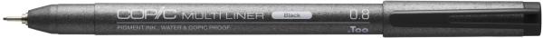 Copic multiliner 0.8mm 2207505 black - Copic-2207505-4511338010211