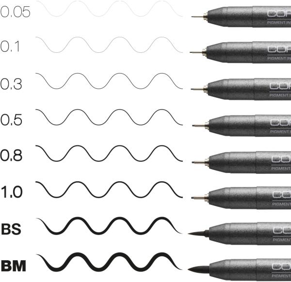 Copic multiliner 2207510 set schwarz, 8 stück - Copic-2207510-4511338006740-07.jpg