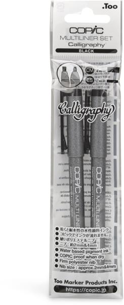 Copic multiliner 2207519 calligraphy set, 2 stück - Copic-2207519-4511338055175
