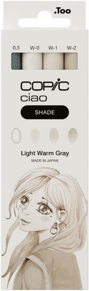 Copic marker ciao shade set 22075421 light warm gray 4 stück - Copic-22075421-4013695268040