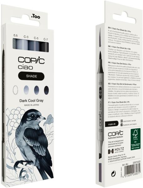 Copic marker ciao shade set 22075422 dark cool gray 4 stück - Copic-22075422-4013695268071-02.jpg