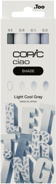 Copic marker ciao shade set 22075423 light cool gray 4 stück - Copic-22075423-4013695268101