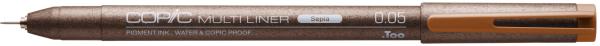 Copic multiliner 0.05mm 22075501 sepia - Copic-22075501-4511338008676