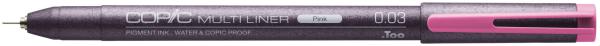 Copic multiliner 0.03mm 22075505 pink - Copic-22075505-4511338053997
