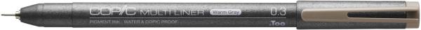 Copic multiliner 0.1mm 22075517 warm grey - Copic-22075517-4511338041512