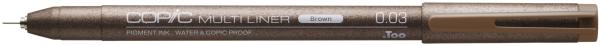 Copic multiliner 0.03mm 22075540 brown - Copic-22075540-4511338052563