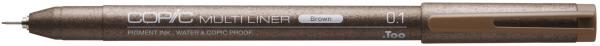 Copic multiliner 0.1mm 22075542 brown - Copic-22075542-4511338052587