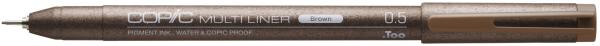 Copic multiliner 0.5mm 22075544 brown - Copic-22075544-4511338052600
