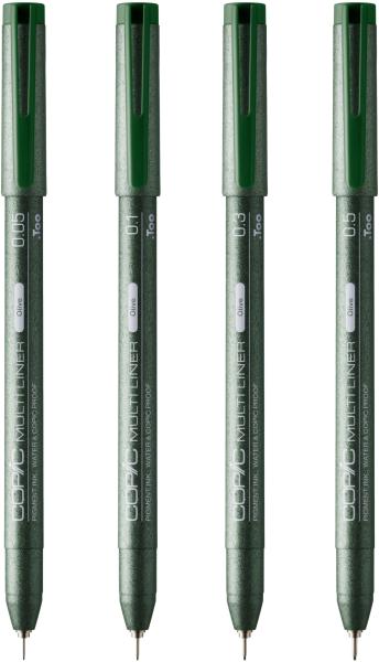 Copic multiliner 22075627 olive set, 4 stück ass. - Copic-22075627-4013695263472-02.jpg