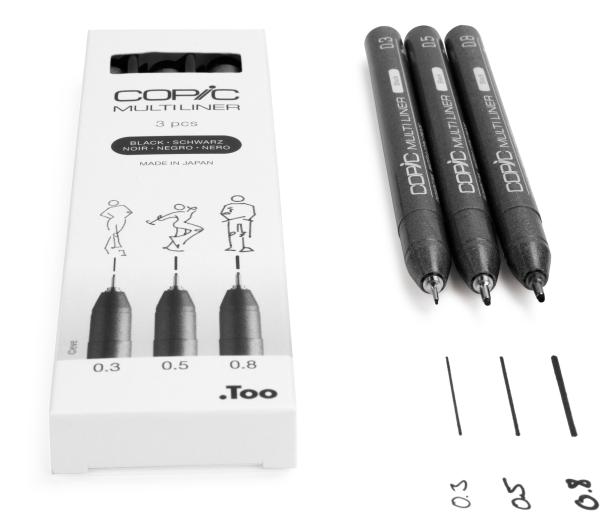 Copic multiliner 22075631 schwarz 3 stück - Copic-22075631-4013695266046-05.jpg