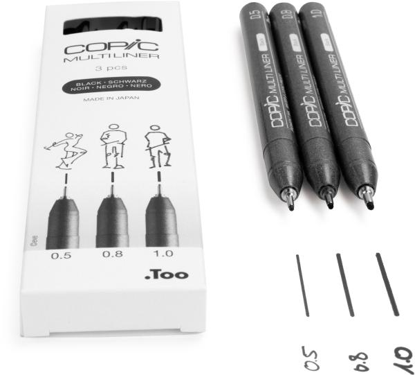 Copic multiliner 22075632 schwarz 3 stück - Copic-22075632-4013695266053-05.jpg