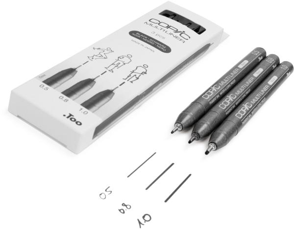 Copic multiliner 22075632 schwarz 3 stück - Copic-22075632-4013695266053-06.jpg