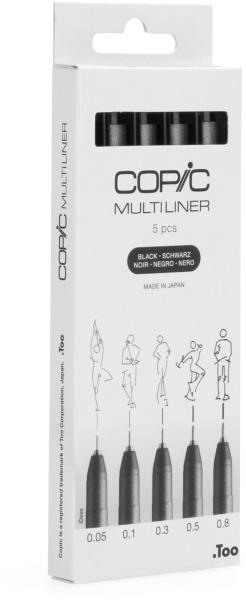 Copic multiliner 22075635 schwarz 5 stück - Copic-22075635-4013695266084-02.jpg