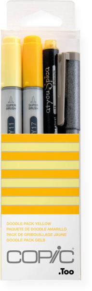 Copic marker ciao 22075642 doodle pack yellow, 4 stück - Copic-22075642-4511338053843