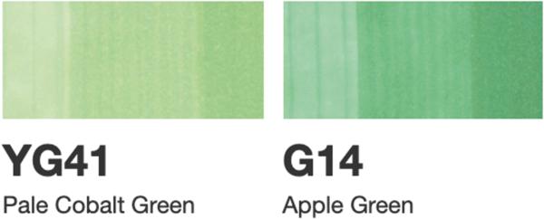 Copic marker ciao 22075644 doodle pack green, 4 stück - Copic-22075644-4511338053867-03.jpg