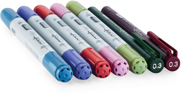Copic marker ciao 22075672 nature doodle kit, 7 stück - Copic-22075672-4511338053911-02.jpg