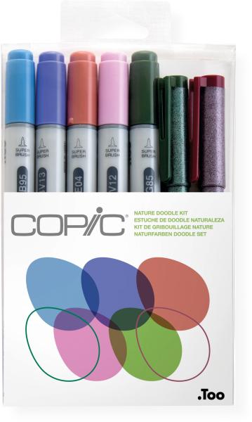 Copic marker ciao 22075672 nature doodle kit, 7 stück - Copic-22075672-4511338053911