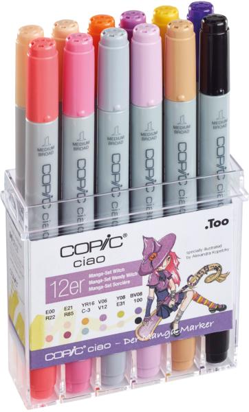 Copic marker ciao 22075713 12er set witch - Copic-22075713-4013695260945