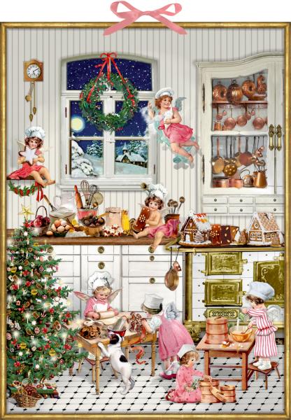 Coppenrath zettel adventskalender 95572 weihnachtsbäckerei - Coppenrath-95572-4050003955728
