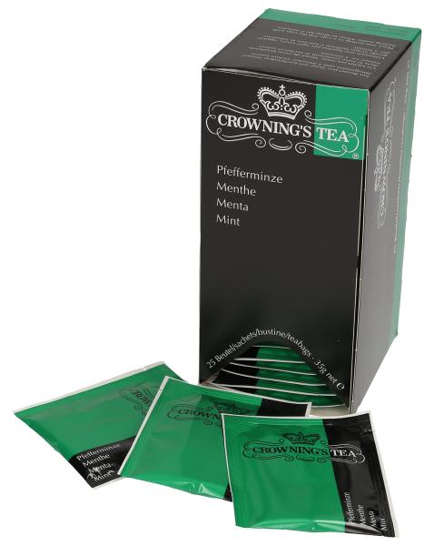 Crowning's tee, pfefferminze 101164 25x1.75g - Crownings-101164-7611259112272