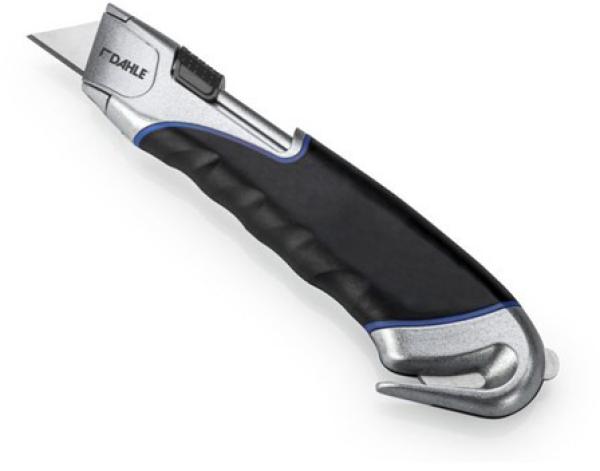 Dahle cutter heavy duty safety 10892-16226 schwarz/grau, m. trapezklinge - Dahle-10892-16226-4009729074701