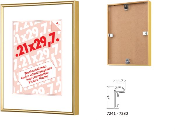 Debex wechselrahmen 21x29,7cm 725002-210x2 kunststoff weiss - Debex-725002-210x2-7611195203188-1.jpg