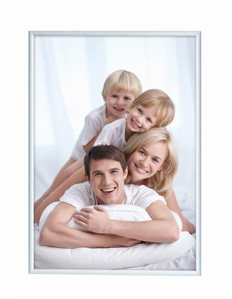 Debex wechselrahmen 35x50cm 900105350500 kunstglas, alu natur - Debex-900105350500-7611195104874