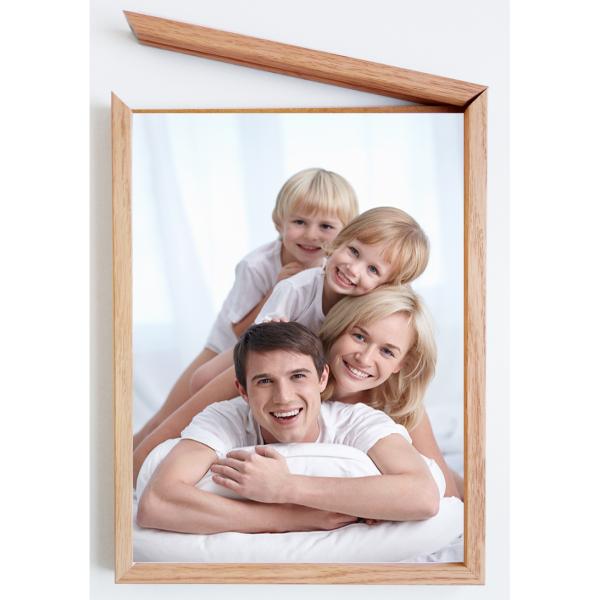 Debex wechselrahmen 15x21cm h3201v150210 holz, magnetisch eiche - Debex-h3201v150210-7611195105796