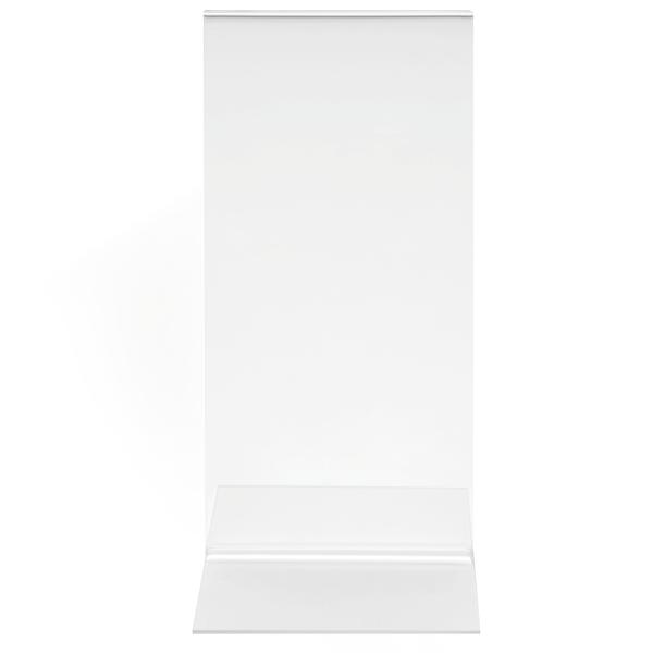Deflecto tischaufsteller acryl din lang 43110 gerade, hoch - Deflecto-43110-0079916451015-02.jpg