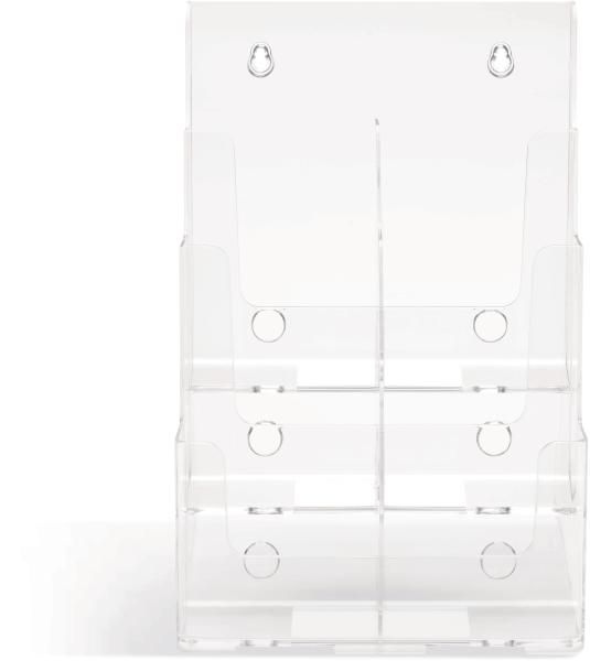 Deflecto prospekthalter 245x325mm 77401 transparent lang hoch - Deflecto-77401-0079916774916
