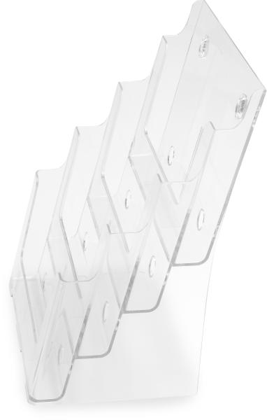Deflecto prospekthalter docuholder a4 77441 hoch, 4 fächer - Deflecto-77441-0079916774411-03.jpg