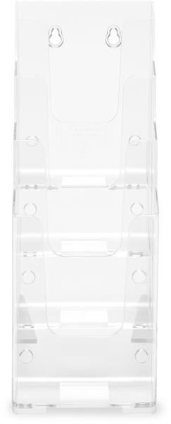 Deflecto prospekthalter docuholder 77701 1/3 a4, hoch, 4 fächer - Deflecto-77701-0079916777016-02.jpg
